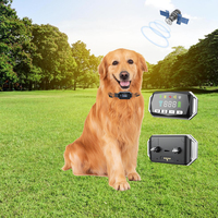 Anti-Verlust GPS Drahtloser Hundezaun 4G IP67 Wasserdicht, Trainingshalsband mit Piepton & Lange Standby-Zeit Outdoor-Haustier-Ortungsgerät