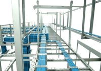 Support de câbles professionnel en acier au carbone pour échelles industrielles et centres de données