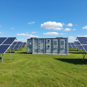 สถานีพลังงานแสงอาทิตย์แบบแบตเตอรี่อุตสาหกรรม IP54 380/400V 960kWh 1.2mWh BESS ระบบระบายความร้อนด้วยอากาศ แบบ All-in-One คอนเทนเนอร์ ระบบไฮบริดกริด - Product Image 1