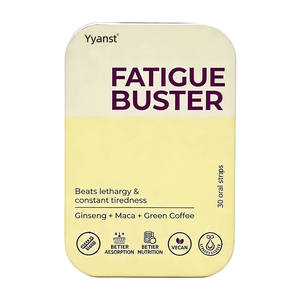 OEM/ODM Bandes orales énergisantes pour hommes adultes à base d'ingrédients naturels (Ginseng, Maca, Café Vert) pour la fatigue physique et mentale - Échantillon gratuit - Product Image 1