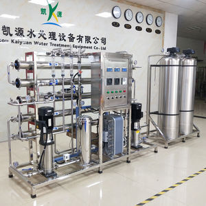 1000LPH système EDI RO à deux étages équipement d'eau purifiée en acier inoxydable équipement d'eau ultrapure biopharmaceutique - Product Image 4