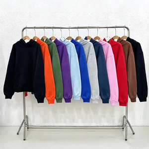 Sudadera con capucha de felpa 100% algodón de 450 g/m² para hombre, con estampados gráficos de alto relieve, estilo casual urbano. - Product Image 1