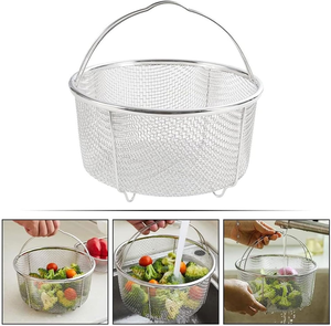 Edelstahl draht Mesh Frying <span class=keywords><strong>Basket</strong></span> Herstellung Hot Selling Net Sieb Friteuse Korb für Zuhause/Restaurant mit - Product Image 4