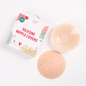 Yeniden meme ücretsiz meme kapağı silikon Pasties görünmez katı silikon mat nefes meme kapak Sticker yapıştırıcı çıplak - Product Image 6