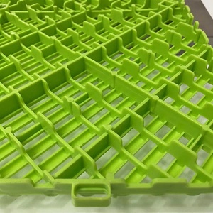 Planche de mosaïque en plastique pour salle de lavage de voitures, <span class=keywords><strong>tapis</strong></span> de sol pour atelier 4S, grille de sol multifonctionnelle, peut être cousue, grille de sol pour atelier de lavage de voitures - Product Image 3