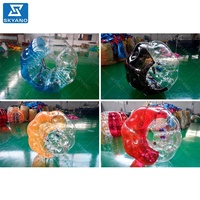 Boule de bulle de pare-chocs zorb de haute qualité, corps gonflable en PVC ou TPU