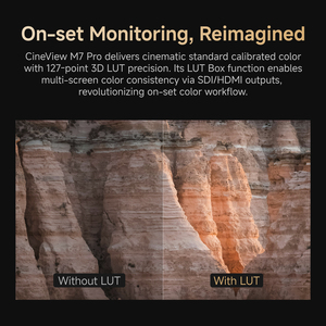 Accsoon Cineview <span class=keywords><strong>M7</strong></span> Pro 7 ''OLED Transmisor de video inalámbrico 1080P 1000Nits 350m Rango RX/TX <span class=keywords><strong>Monitor</strong></span> todo en uno para fotografía - Product Image 6