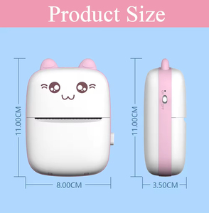 Portable Thermal Printer Handheld <b>Mini</b> <b>Print</b> Paper Photo APP Control Pocket Thermal Printer 58mm Memo Portable Printer Machine - Product Image 4