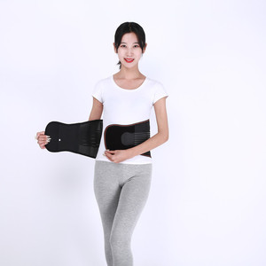 Cinturón de soporte lumbar personalizado para adultos, para todas las estaciones, con compresión térmica para soporte lumbar, cinturón de soporte lumbar transpirable. - Product Image 1