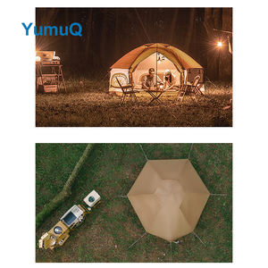 YumuQ Impermeable A prueba de lluvia Apertura rápida completamente automática Tipo de barco Tiendas de campaña 2-3 4 personas - Product Image 4