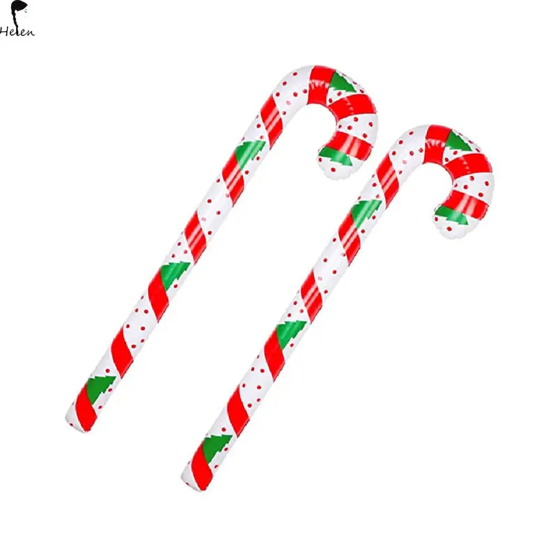 Helen New Christmas cane for seniors outdoor decoration Giant candy bar Birthday candy Christmas cane decoration