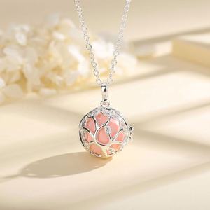 Collier pendentif <span class=keywords><strong>Bola</strong></span>, pendentif motif arbre <span class=keywords><strong>de</strong></span> vie, carillon <span class=keywords><strong>de</strong></span> l'ange, appel mexicain, harmonie, <span class=keywords><strong>grossesse</strong></span> - Product Image 2