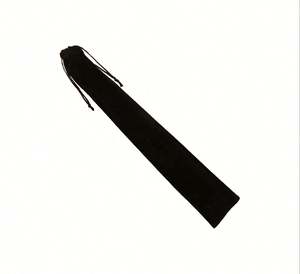 Accesorios de Fiesta Ecológicos de Terciopelo Negro Sólido, Estilo 2024, para Mujer, con Correa para Pierna y Ventilador - Product Image 1