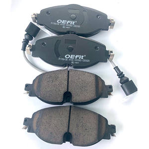 8V0 698 151 D1760 de alta calidad con pastillas de freno de perno de línea de alarma pastillas de freno delanteras para FAW Audi A3 - Product Image 2