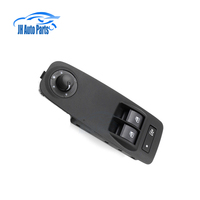 Bouton de commande de lève-vitre en verre noir à deux touches OE 735421419, compatible avec les pièces d'entretien intérieur de fourgonnettes commerciales multi-années