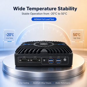 Mini PC Industrial de 12.ª Generación con Procesador Core I3-I7, Triple Pantalla, 3x2.5G LAN, 4G, 5G, Amplio Rango de Temperatura, LN-1008 - Product Image 6