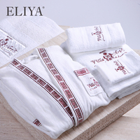 Wholesale Custom Logo Solid Color Eco-Friendly Luxury Holiday Villa Spa Organic Fabric Hand Towel