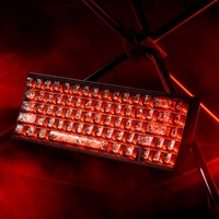 Teclado Mecánico XVX M67 JadeStone de Carbono Forjado, Retroiluminación RGB, Inalámbrico 2.4G, USB Tipo-C, Teclas Programables, Intercambiables en Caliente
