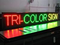 Module Led P10 trois couleurs 320x160mm, projection extérieure, double couleur, affichage texte