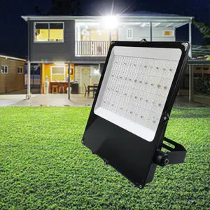 Good Quality IP66 Outdoor LED Slim Flood Light 50W 100W 150W 200W for Parking Lot Garage Billboard Stadium Sports Fields