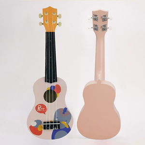 Montessori Speelgoed Vroeg Onderwijs 21 Inch Ukelele met Schattig Cartoonpatroon Peuter Muziekinstrument Speelgoed voor Kinderen Verjaardagscadeau - Product Image 2
