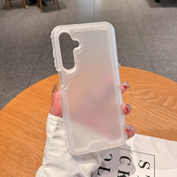 GSCASE Coque de téléphone hybride 3 en 1, protection contre les chutes, résistante aux chocs, transparente en acrylique 360° pour iPhone 17 Pro Max pour Samsung S26 26 Ultra