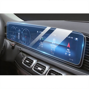 Protector de pantalla para <span class=keywords><strong>mercedes</strong></span>-<span class=keywords><strong>benz</strong></span> GLE <span class=keywords><strong>GLS</strong></span> G S E película protectora de vidrio templado impermeable 9H para W167 V167 GLE 350 450 X167 G463 - Product Image 2