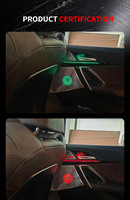 Pour BMW X1 U11 2023 2024, garniture de cache-haut-parleur de porte intérieure, accessoires de décoration de voiture en acier inoxydable de haute qualité