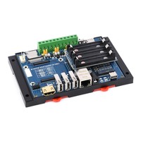 Módulo de Expansión Inalámbrico Industrial IoT Waveshare CM4-IO-WIRELESS-B, Compatible con 4G/5G, Interfaz RS485, Antenas PCB Integradas, UPS