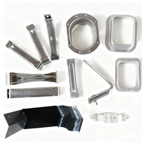Vente en gros OEM de gouttières en aluminium de 3/4 pouce, descente d'eau ronde pour gouttières rondes de 3 pouces ou de 3x4 pouces
