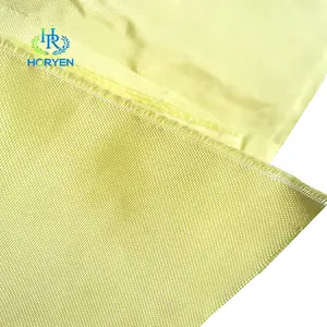 Strong toughness plain weave aramid fabric 1000d 220gsm aramid fabric