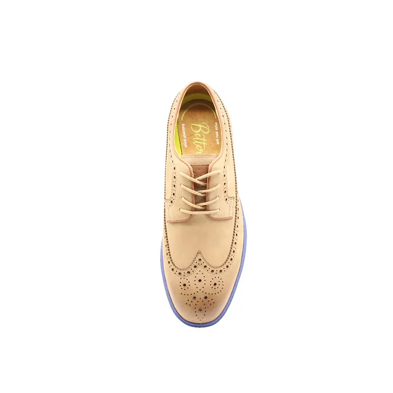 Zapatos formales informales hechos a mano con logotipo personalizable para hombre, zapatos planos Oxford para hombre, zapatos cómodos e impermeables para hombre