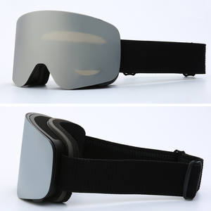 男孩女孩滑雪眼镜儿童儿童大视野可套装近视眼镜双层防雾滑雪板护目镜 - Product Image 3