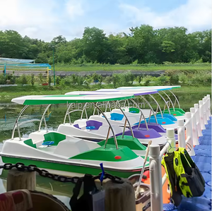 Canne à pêche d'<span class=keywords><strong>occasion</strong></span> à bas prix pour enfants château d'eau toboggan 4 places en fibre de verre pédalo jet ski moteur électrique - Product Image 1