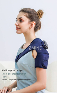 Heizung Knie massage gerät, Knie Schulter Ellenbogen 3-in-1 Heizung Vibrations massage gerät, tragbares drahtloses Heiß kompression massage gerät - Product Image 3