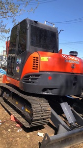 Used Kubota KX185 Excavator Rubber Steel Track Optional Narrow Site <b>Construction</b> <b>Machinery</b> In Stock - Product Image 6