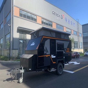 Petite caravane de <span class=keywords><strong>camping</strong></span> avec une salle de bain combinée, chauffe-eau instantané au <span class=keywords><strong>gaz</strong></span> et système de réservoir d'eau propre de 100 L - Product Image 3