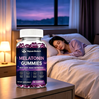 Gummies et bonbons à la mélatonine haute puissance 5mg 10mg pour femmes seniors, pour un sommeil réparateur et contre le jet lag