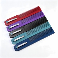 Peigne de poche en alliage de zinc multicolore personnalisé, cadeau métallique pour la Journée nationale du Moyen-Orient, souvenir arabe, peigne métallique avec logo personnalisé