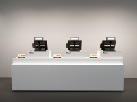 Mini comptoir de caisse en bois commercial pour les magasins de proximité et les supermarchés