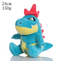 Peluches Pokémon Feraligatr Bleu Mignon et Doux pour Machines à Pinces, Vente en Gros et en Vrac