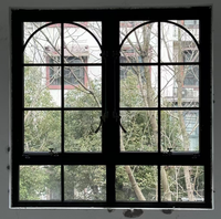 Persianas de Aluminio con Aislamiento Térmico para Ventanas Francesas de Todos los Tamaños, Cortina de Celosía de Aleación de Aluminio, Pantalla de Acero Inoxidable para Sala de Estar y Escaleras