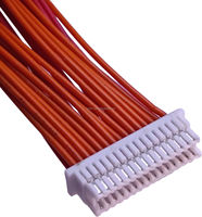Câble JST Original 1,0 mm double rangée SHLDP-30V-S-1+SSHL-003GA1-P0.2+UL10368 28AWG PTFE/PVC pour ordinateur et moto, 300 mm