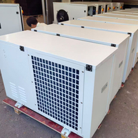Unité de condensation commerciale pour congélateur, fabriquée en Chine, avec moteur de ventilateur et compresseur scroll haute efficacité, capacité de refroidissement de 2 CV pour applications frigorifiques