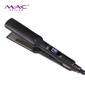 Lisseur à Cheveux Professionnel Vibrant à la Kératine, Plaques en Titane Électriques, Chauffage MCH, Température Réglable 480°F, 1,7 Pouce, Ionique - Product Image 5