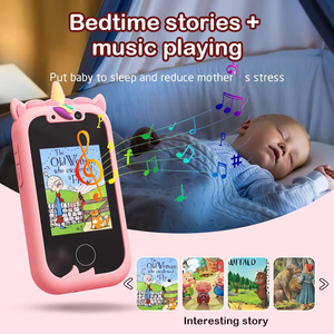 <span class=keywords><strong>Telefono</strong></span> Giocattolo per Bambini 2024 in Offerta, con Modalità Giochi Multiple, Musica MP3, Doppia Fotocamera e Schermo Touch - Product Image 6