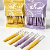 Brosses interdentaires OEM de différentes tailles pour implants dentaires, bridges et orthodontie