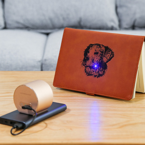Grabador Láser <span class=keywords><strong>LaserPecker</strong></span>, Máquina de Grabado Portátil y Compacta, Mini Impresora de Escritorio, Cortadora para Madera y Cuero - Product Image 3