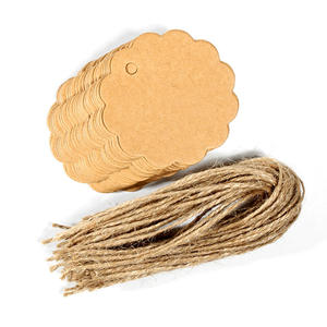 Aangepaste Groothandel Vierkante Hang <span class=keywords><strong>Tags</strong></span> Gerecycled Op Maat Uw Logo Papieren Hang Tag Met <span class=keywords><strong>String</strong></span> - Product Image 6