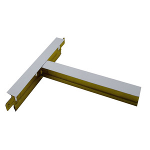 <span class=keywords><strong>Precio</strong></span> barato Materiales de construcción de metal duraderos Marco de acero Perno de metal Rejilla en T de techo galvanizado para partición de cartón yeso - Product Image 4